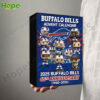 Buffalo Bills advent calendar box celebrating 65th anniversary with player figures.