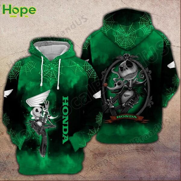 Honda Motors Jack Skellington Halloween Hoodie