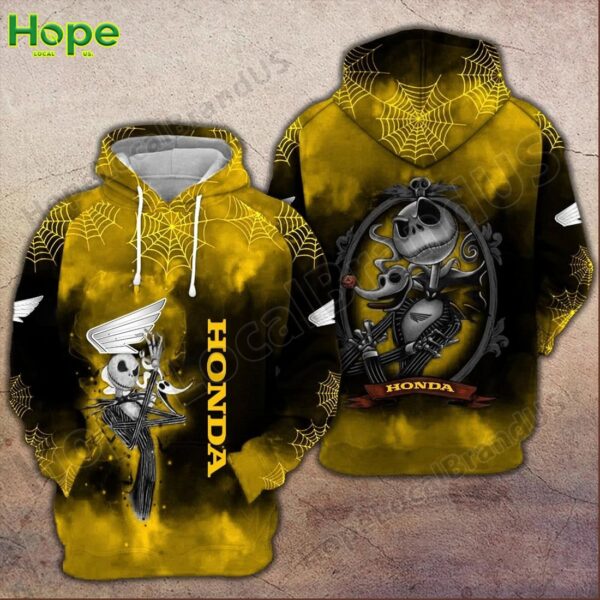 Honda Motors Jack Skellington Halloween Hoodie