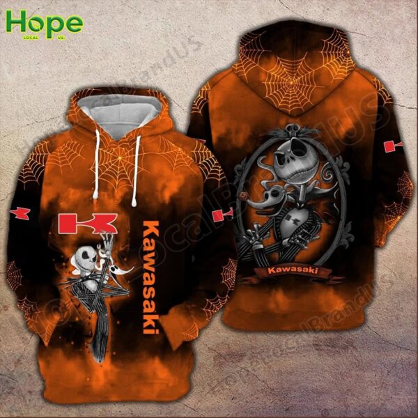 Kawasaki Jack Skellington Halloween Hoodie