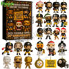 Pittsburgh Steelers Advent Calendar with a wide variety of themed collectible figures and holiday ornaments.