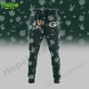 Green Packers jogger pants with Bluey and Bingo and team logo on the thigh!