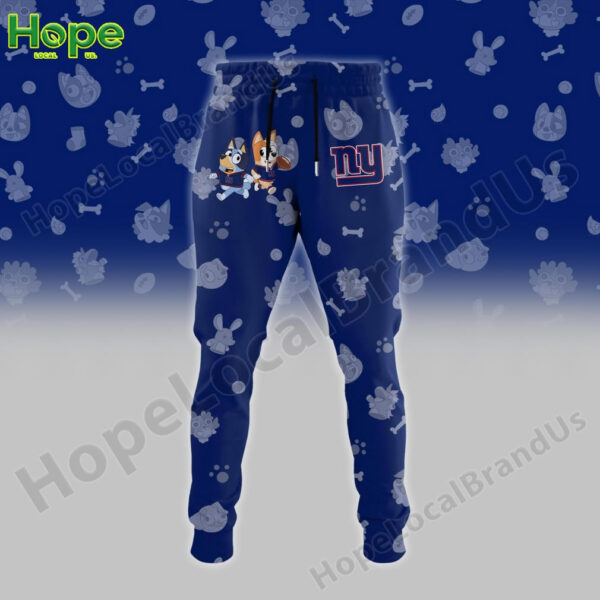 Bluey and Bingo New York Giants sweatpants!