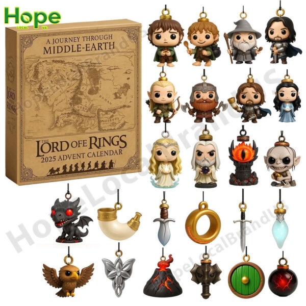 The Lord of the Rings 24 Days Advent Calendar 2025