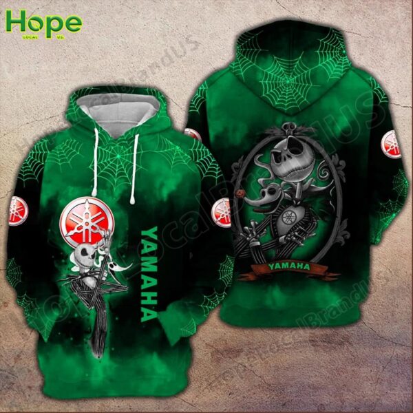 Yamaha Motors Jack Skellington Halloween Hoodie