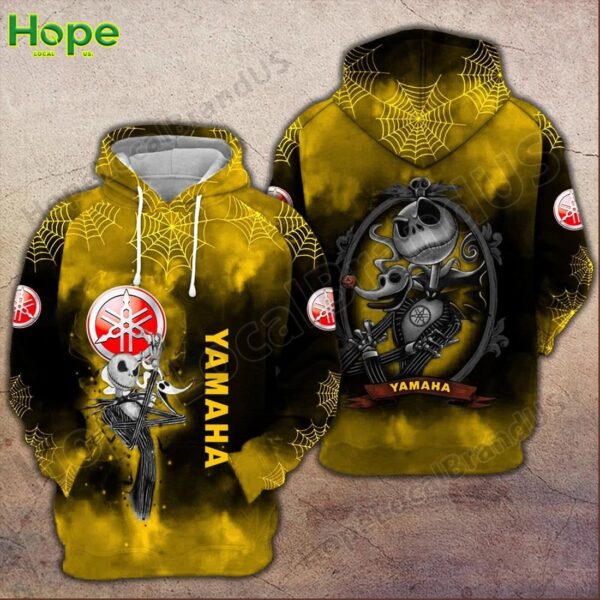Yamaha Motors Jack Skellington Halloween Hoodie